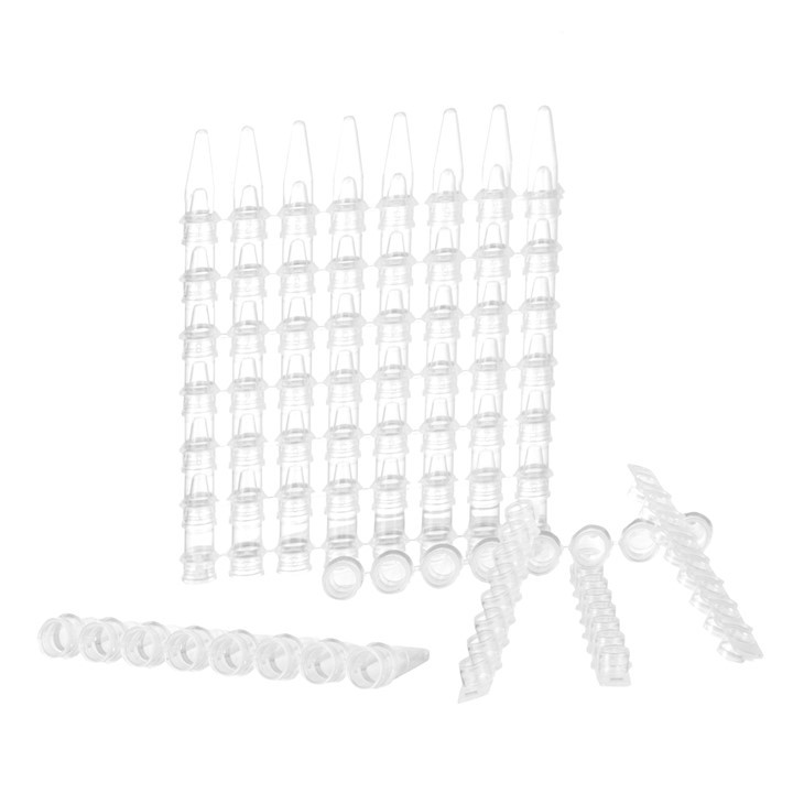 PCR-rör 0,2 ml 8-remsa QPCR