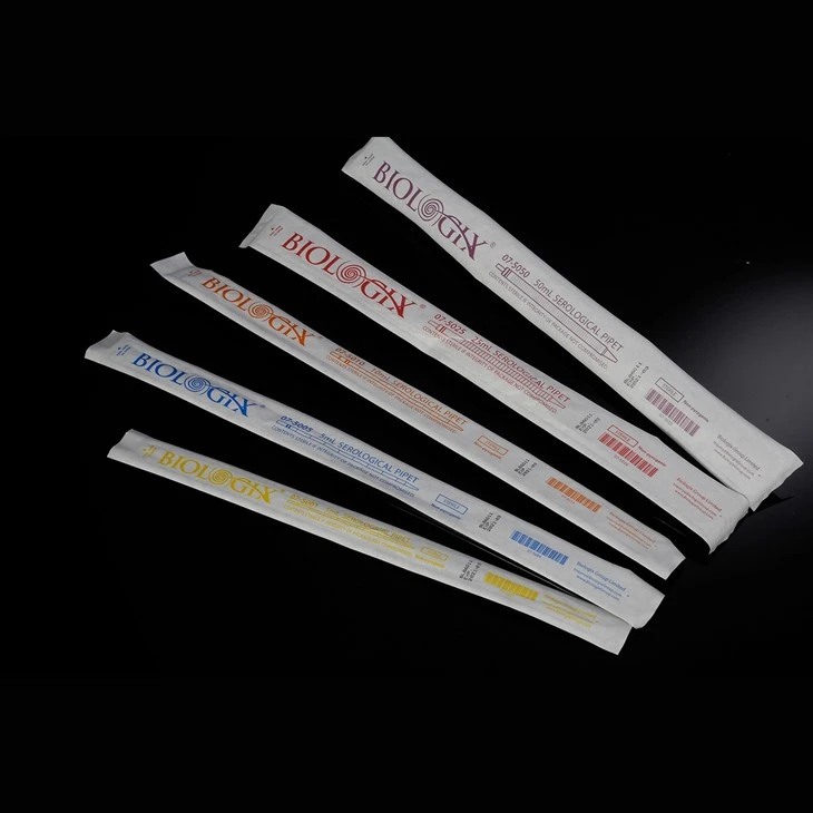 China 1/2/5/10/25/50ml Serological Pipettes Supplier