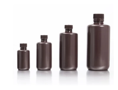PP HDPE Reagensflaskor med smal mun